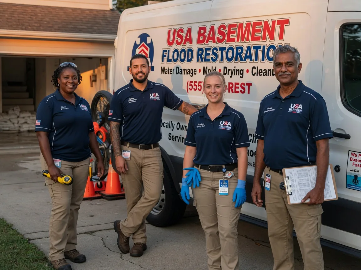Basement Flood Cleanup company in Mylo, ND